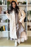 Paloma Pouf Layering Dress Mocha